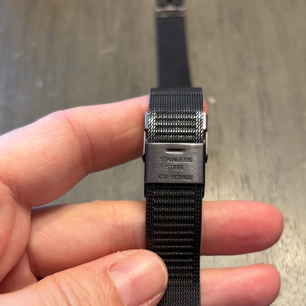 Skagen Brown Rectangular Mesh Watch - image 3